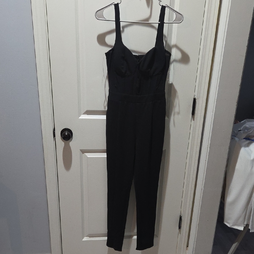 Elegant Black Jumpsuit/catsuit